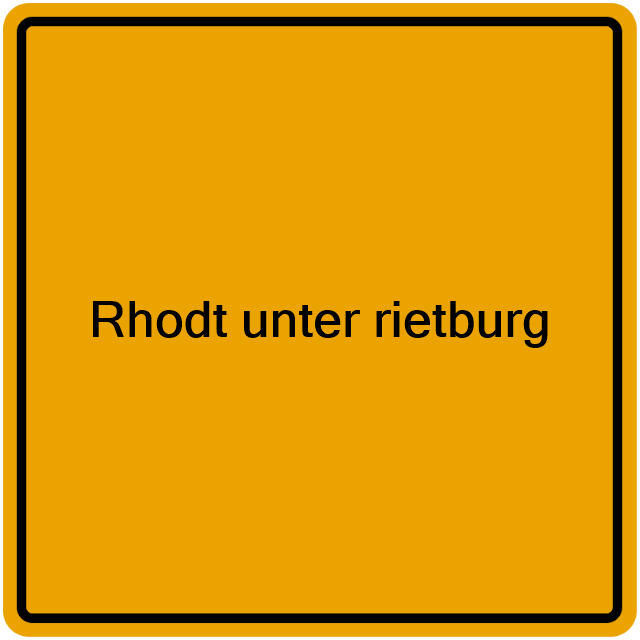 Einwohnermeldeamt24 Rhodt unter rietburg